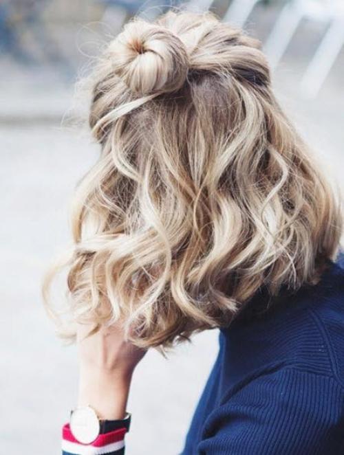 Прически в школу на короткие волосы за 5 минут. Прически для подростков в школу на короткие волосы самой себе с пошаговыми фото