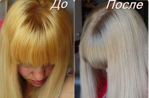 Какой краской закрасить рыжие волосы. В блондинку 02