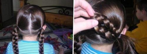 Прически для девочек на каждый день в садик и школу. Прически девочкам в садик на каждый день своими руками