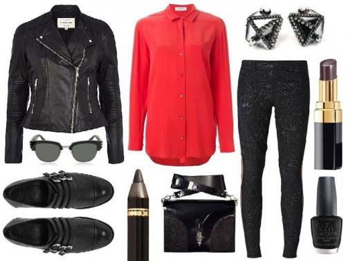 Как стильно сочетать красную женскую рубашку с другими предметами гардероба 09 Как стильно сочетать красную женскую рубашку с другими предметами гардероба 09