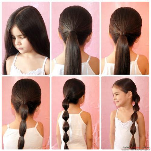 Какие самые лёгкие причёски на бок подходят для школы. Легкие прически для девочек в школу