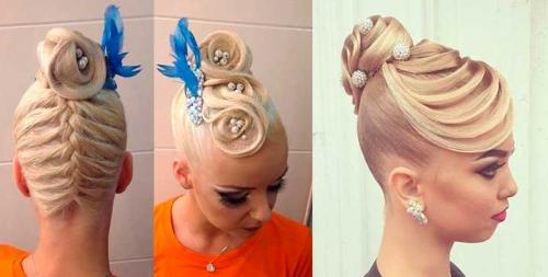 Прически для бальных танцев 2021. Правила выполнения причесок у девушек