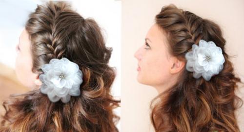 Прически на 1 сентября с лентами. Прически для девочек на 1 сентября — с бантами, лентами. Фото + Видео