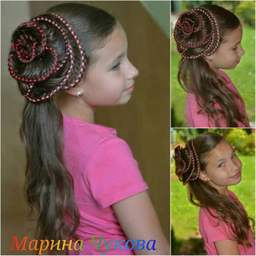 Как сделать прическу на 1 сентября. Изумительные прически на 1 сентября: 20 вариантов с уроками