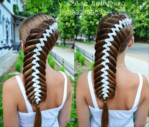 Как сделать прическу на 1 сентября. Изумительные прически на 1 сентября: 20 вариантов с уроками