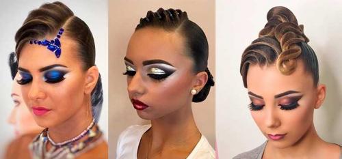 Прически для бальных танцев 2021. Правила выполнения причесок у девушек