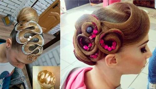 Прически для бальных танцев 2021. Правила выполнения причесок у девушек