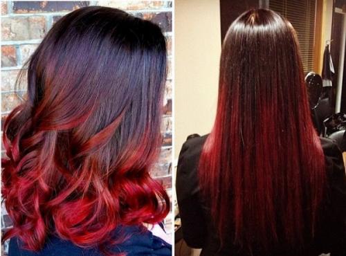 Сколько примерно стоит процедура окрашивания в розовый цвет для создания прядей на русых волосах. Мелирование красным цветом – плюсы и минусы, фото до и после, что это такое, сколько держится и кому идет