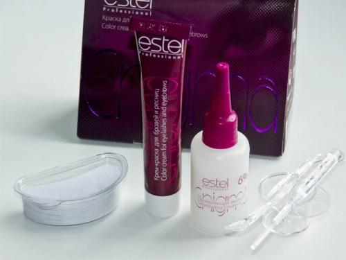 Можно ли использовать краску estel professional ESSEX для окрашивания бровей. Estel – краска для бровей: инструкция по применению