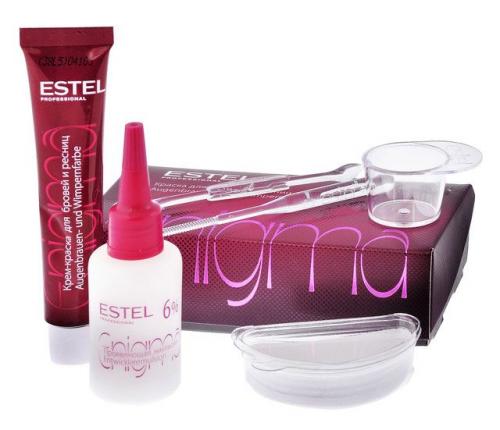 Можно ли использовать краску estel professional ESSEX для окрашивания бровей. Estel – краска для бровей: инструкция по применению