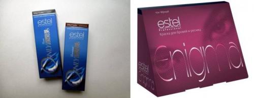Можно ли использовать краску estel professional ESSEX для окрашивания бровей. Estel – краска для бровей: инструкция по применению
