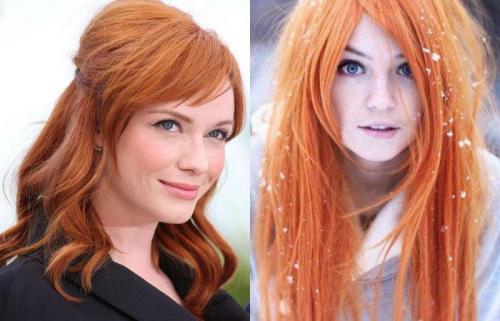 Окрашивание волос в рыжий цвет. Кому подойдут темно-рыжие волосы? 17