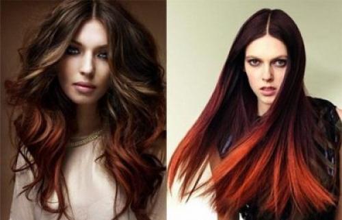 Как покрасить волосы в рыжий из красного. Покраска в домашних условиях в рыжий и наоборот 07