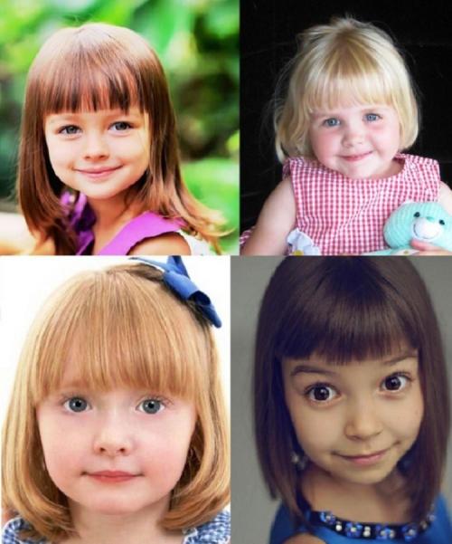 Детские стрижки для девочке 10 лет. Каре для девочек 10 лет