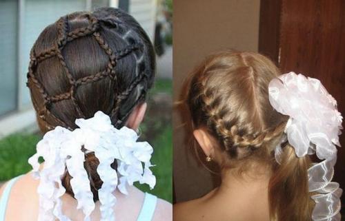 100 лучших причесок для девочек на 1 сентября. Самые красивые прически на средние волосы 10