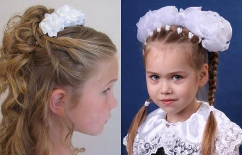 100 лучших причесок для девочек на 1 сентября. Самые красивые прически на средние волосы 08