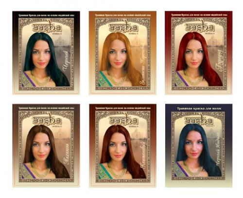 Темно-рыжий цвет волос. Окрашивание хной и басмой