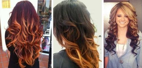 Мелирование на рыжие волосы. Окрашивание рыжих волос