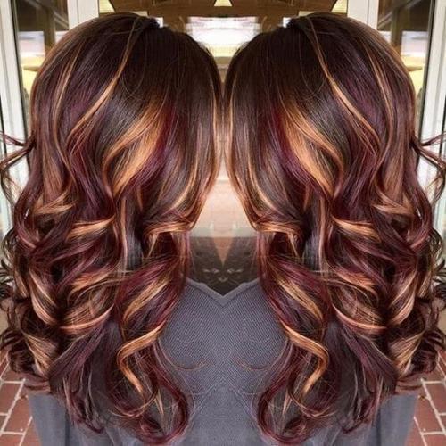 Мелирование на рыжие волосы. Окрашивание рыжих волос