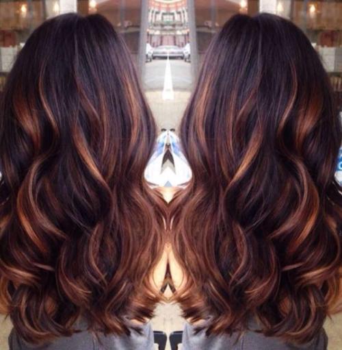 Колорирование на рыжие волосы. Как выглядит колорирование на рыжие волосы? 11