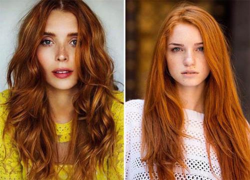 Огненно-рыжий цвет волос краска. (+100 фото) Краска для волос рыжих цветов