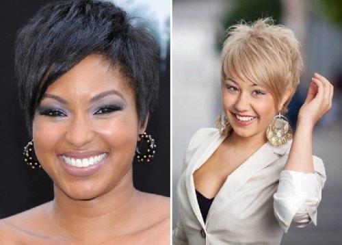 Какие прически выгодно смотрятся на круглом лице. Какие стрижки подойдут для круглого лица?