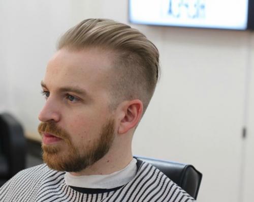 Прическа по бокам налысо. Кому подходят выбритые виски, а кому нет