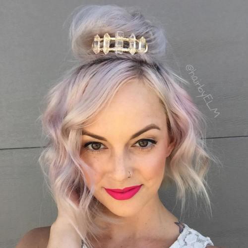 Какие материалы и аксессуары помогут создать стильный образ с короткой стрижкой. 20 лучших аксессуаров для обладательниц коротких волос