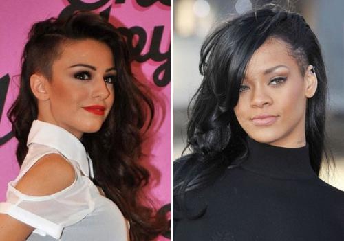 Стрижка с выбриванием висков женская. Женские стрижки с коротким виском