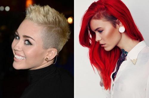 Стрижка с выбриванием висков женская. Женские стрижки с коротким виском