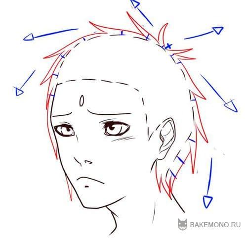 Мужская стрижка рисунок карандашом. Как рисовать короткую мужскую прическу