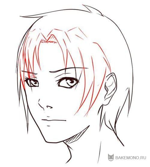 Мужская стрижка рисунок карандашом. Как рисовать короткую мужскую прическу