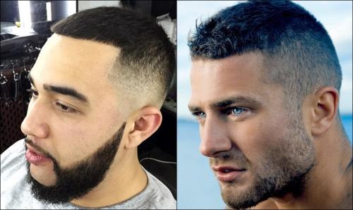 Мужская стрижка по бокам коротко сверху подлиннее. Названия мужских стрижек на короткие волосы