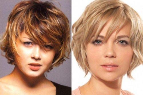 Какая короткая прическа лучше всего подходит для девушки с круглым лицом. Стрижки на короткие волосы для круглого лица: 10 модных идей