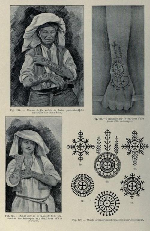 Женские татуировки - явление, которому множество веков, а то и тысячелетий. 03