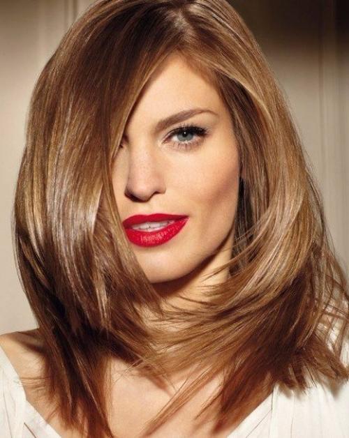 Женские стрижки на средние волосы 2017? 02