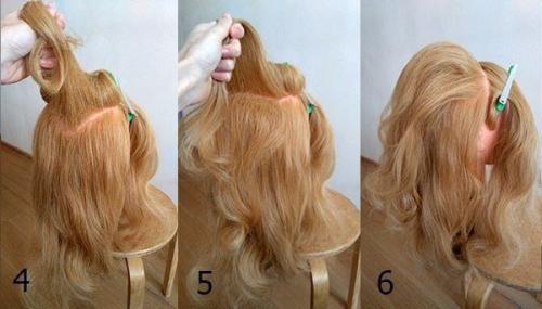 Вечерняя прическа, которая подойдёт для волос практически любой длины. 02 Вечерняя прическа, которая подойдёт для волос практически любой длины. 02