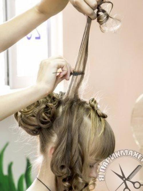 Детская прическа пошагово. 07 Детская прическа пошагово. 07