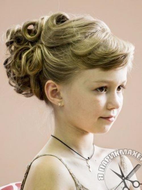 Детская прическа пошагово. 09 Детская прическа пошагово. 09