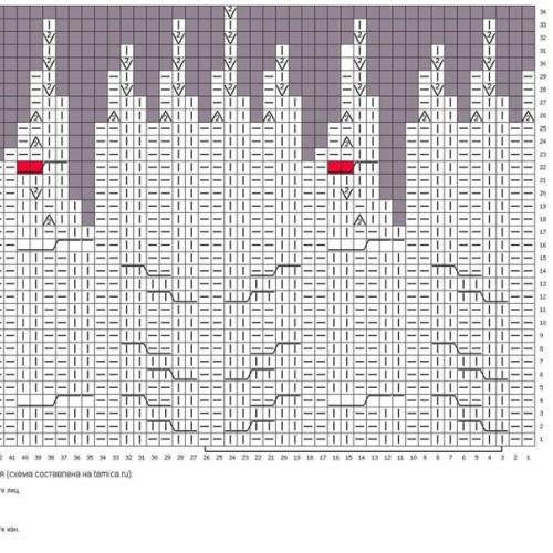 Шапочка бини.  Спицы. 06 Шапочка бини.  Спицы. 06