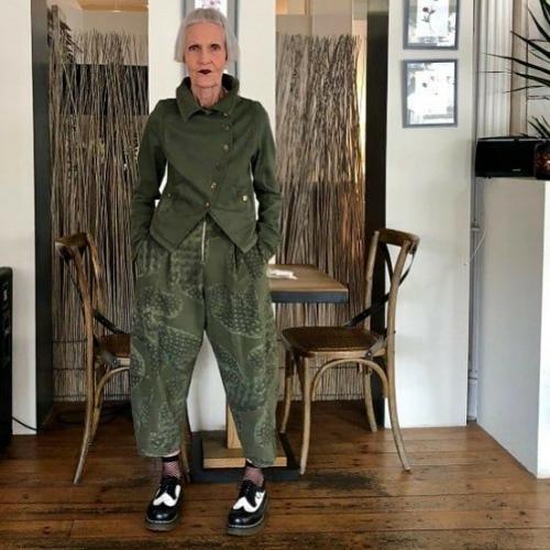 Джин Вудс - 80-летняя модница из британского города бат. 04