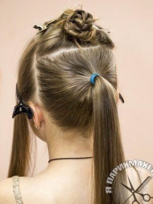 Детская прическа пошагово. 02 Детская прическа пошагово. 02