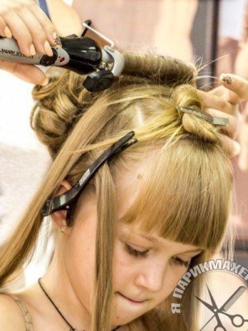 Детская прическа пошагово. 06 Детская прическа пошагово. 06