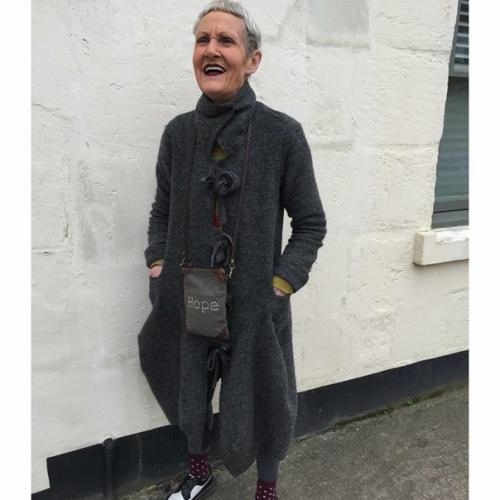 Джин Вудс - 80-летняя модница из британского города бат. 05