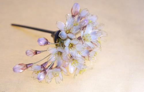 Канзаши - цветы из ткани. 05