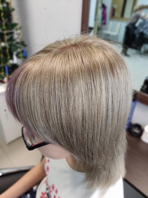 Руфь цветныепряди сложноеокрашивание. 03