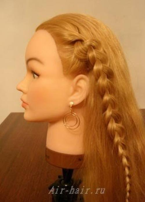 Фото урок прически с цветком. 02 Фото урок прически с цветком. 02