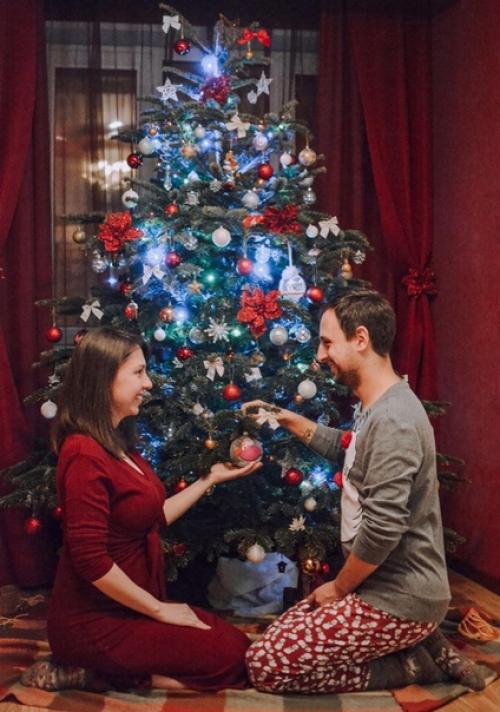 _Наша новогодняя, домашняя, беременная фото - сессия_. 01