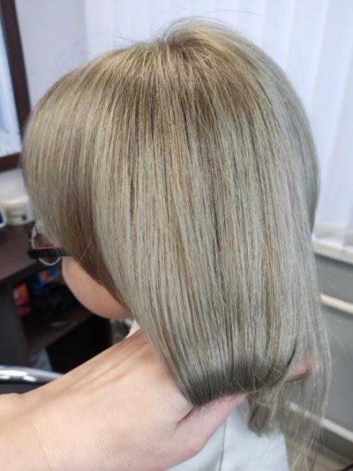 Руфь цветныепряди сложноеокрашивание. 08