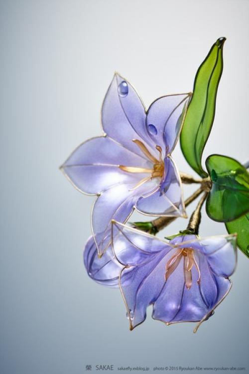 Канзаши - цветы из ткани. 07